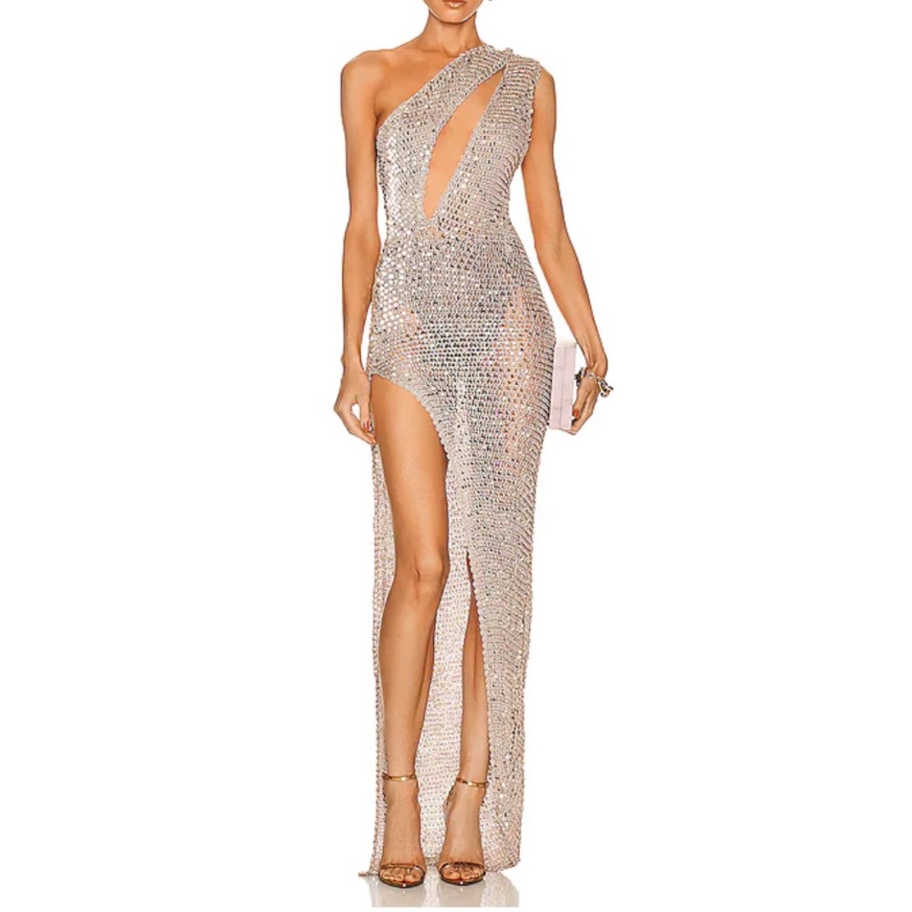 Retrofete Candice Dress Knit Sequin Size XS/S